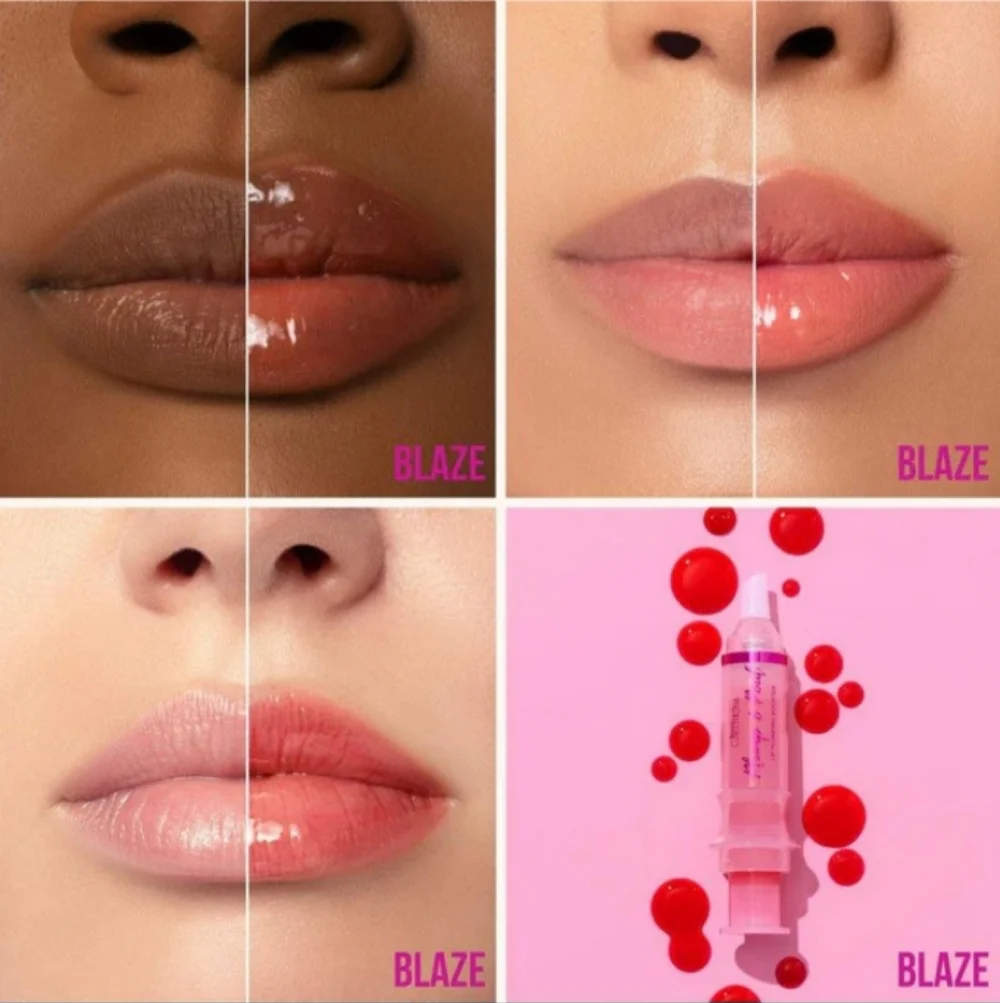 🎉3•$13/4•$16🎉 BEAUTY CREATIONS Plump & Pout Lip Plumping Booster Gloss Blaze